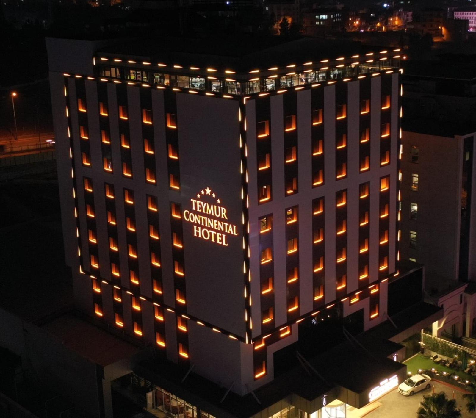 Teymur Continental Hotel Gaziantep Eksteriør bilde