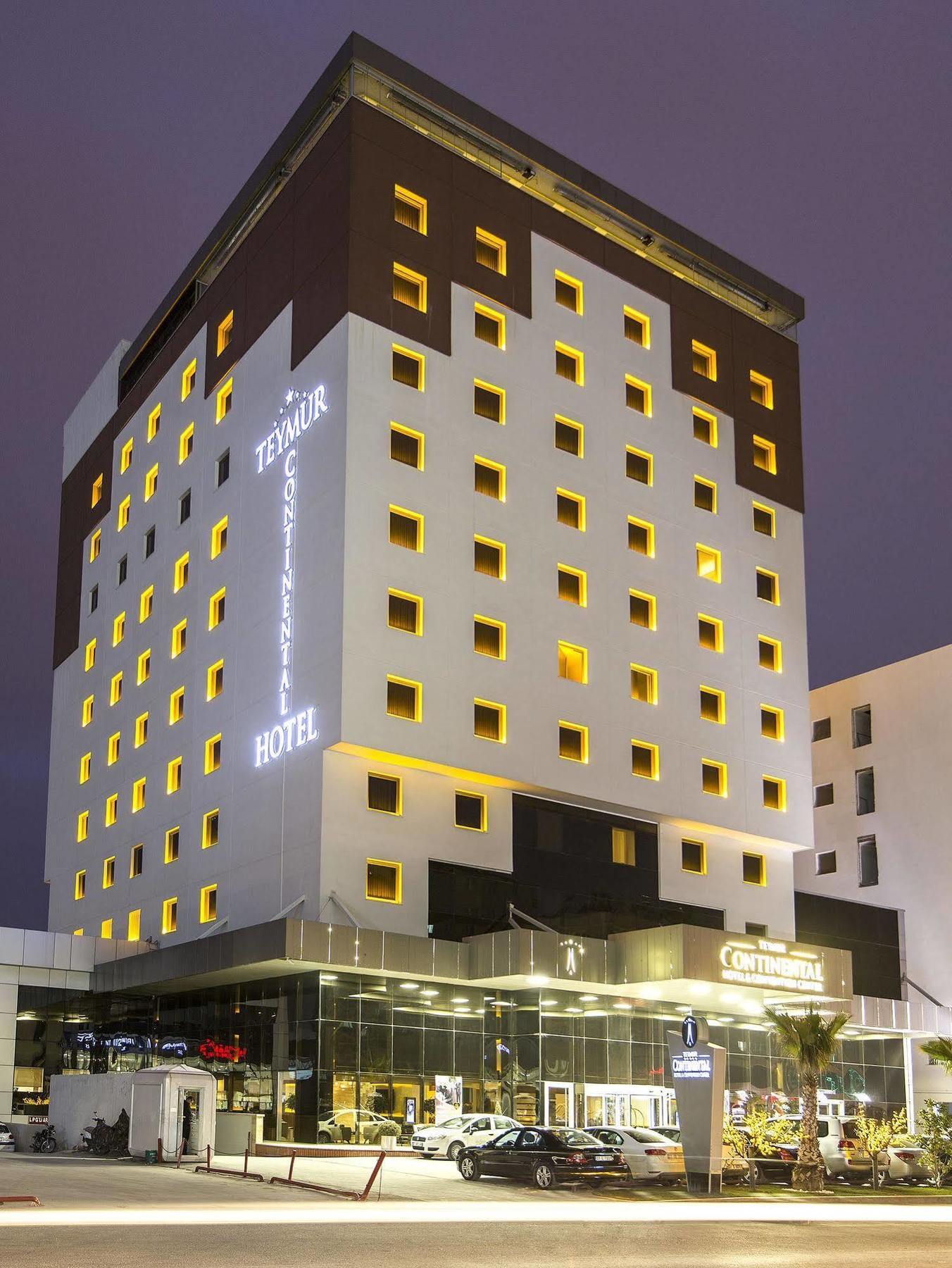 Teymur Continental Hotel Gaziantep Eksteriør bilde